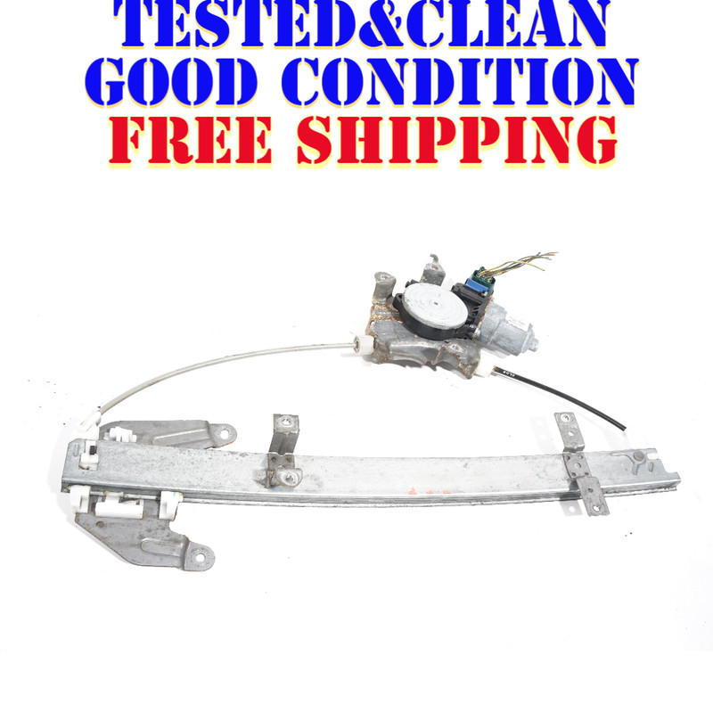 2009 - 2013 INFINITI G37 SEDAN REAR RIGHT PASS SIDE WINDOW REGULATOR W/MOTOR OEM