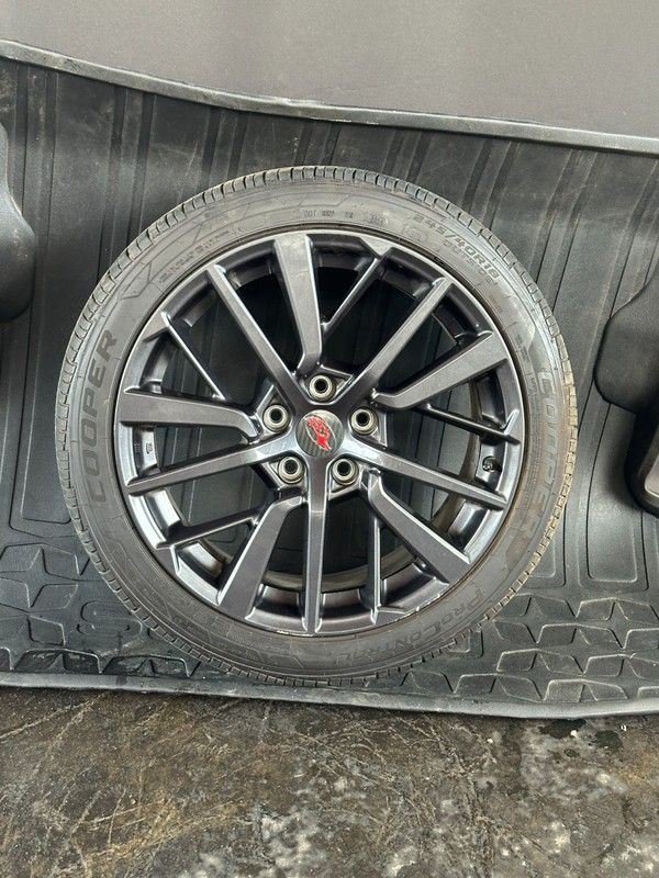 2022 2023 2024 2025 Subaru WRX Wheel W/ TIRE COOPER 245/40R18 7/32" #1 #014