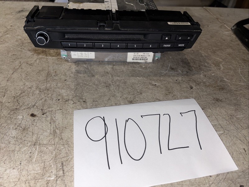 07-10 BMW X5 DVD CD PLAYER RADIO STEREO GPS NAVIGATION RECEIVER OEM 65839170733