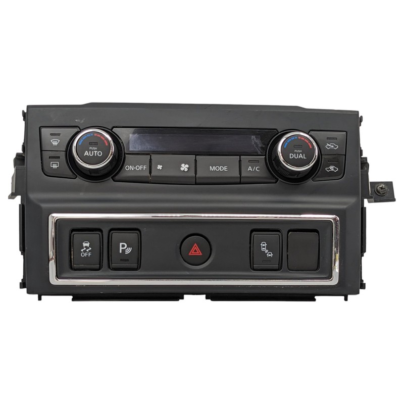 2016 - 2024 NISSAN TITAN XD DASH HVAC A/C HEATER CONTROL SWITCH OEM 27500EZ20B