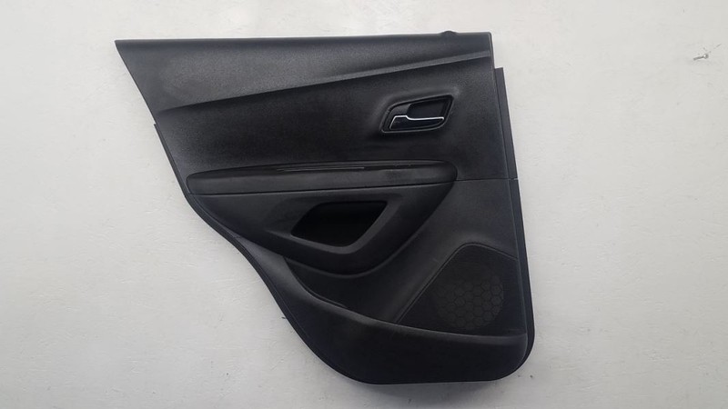 17-20 Chevrolet Trax Rear Left Driver Door Trim Panel Black OEM 42727084