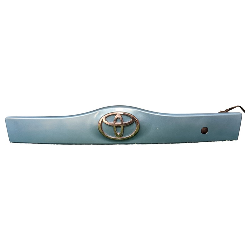 2004-2009 Toyota Prius Rear Trunk Liftgate Garnish Trim Panel Smart Key Blue OEM