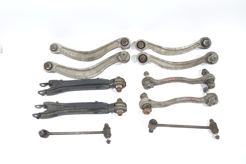 08-11 MERCEDES C300 4MATIC W204 REAR SUSPENSION ARM UPPER & LOWER SET OF 10 OEM