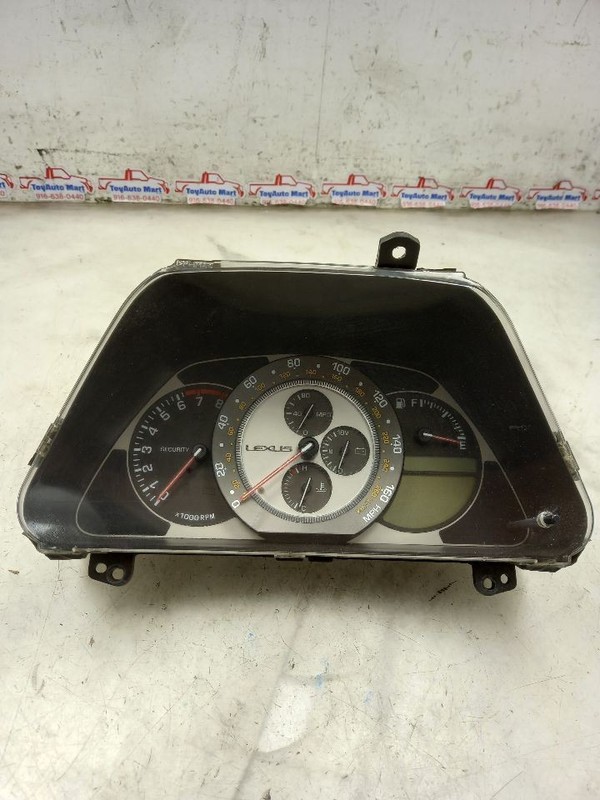 02 03 04 05 LEXUS IS300 SPEEDOMETER CLUSTER MPH 2JZGE