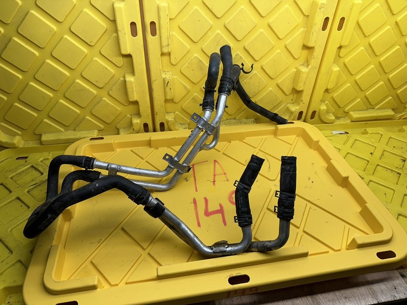 2011-2016 Porsche Cayenne S Coolant Pump Heater AC A/C Water Hose Pipe Line Set