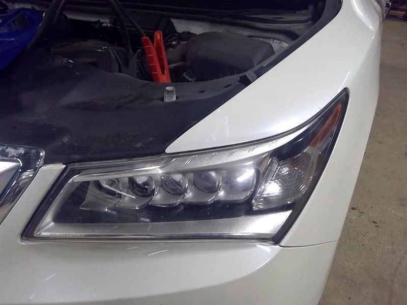 Driver Headlight LED Without Automatic Leveling Fits 14-16 MDX 1722567