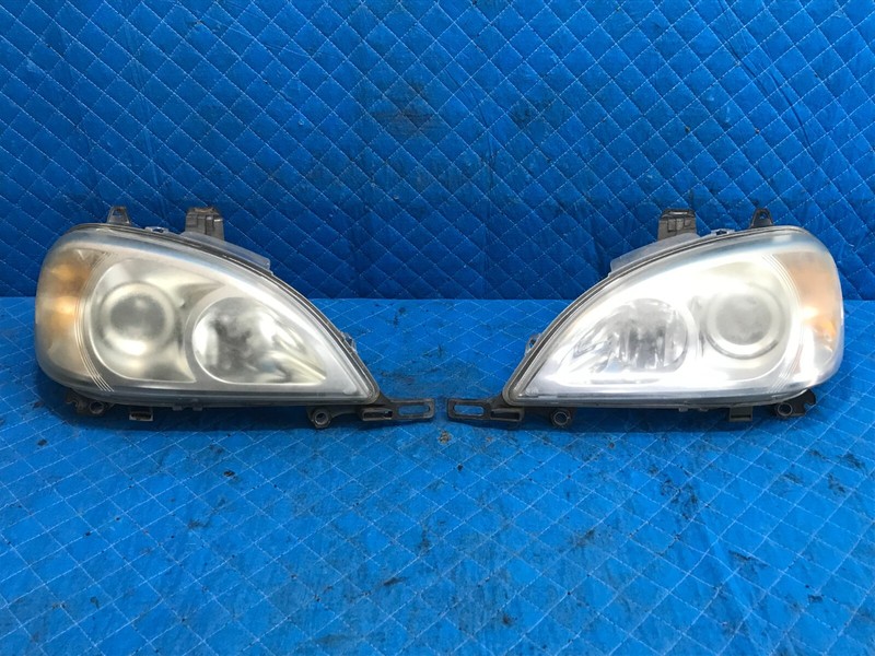 02-05 OEM MercedesW163 ML350 ML500 XENON Headlights Head Lamps Left Right Pair