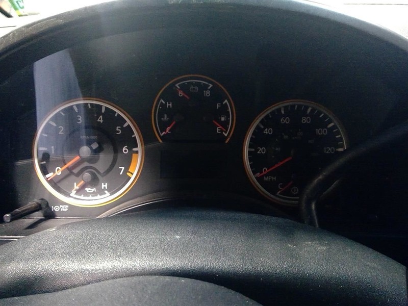 Speedometer Cluster MPH SE Column Shift 139.8" Wb Fits 09 TITAN 1756057