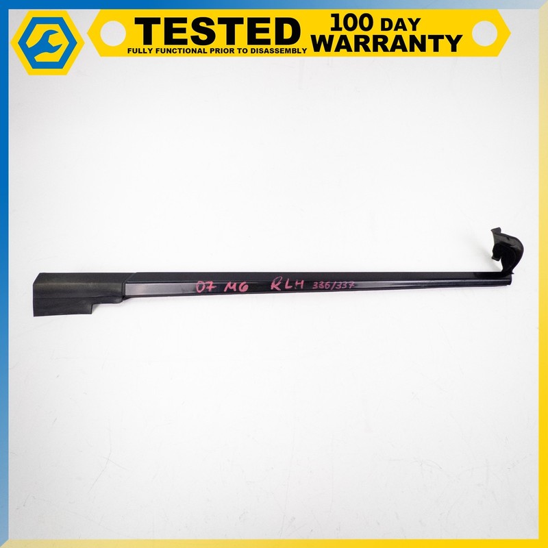 04-10 BMW M6 645CI 650I CONVERTIBLE REAR LEFT QUARTER PANEL MOLDING BLACK OEM