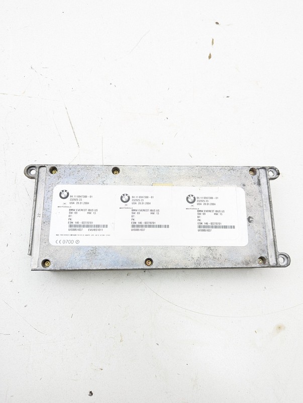 2001-2005 BMW X5 Telematics Bluetooth Control Module 6947308 OEM