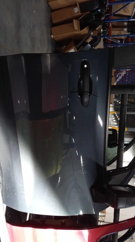 2022 Chevrolet Silverado 1500 Right Front Door Grey 44000 Miles Used OEM Part