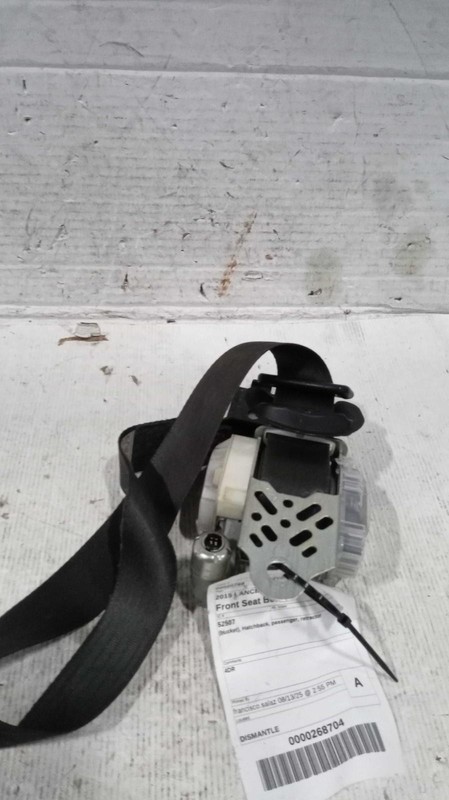 2015 Mitsubishi Lancer Red OEM Seat Belt 7000A218XA 138K Miles AS-IS