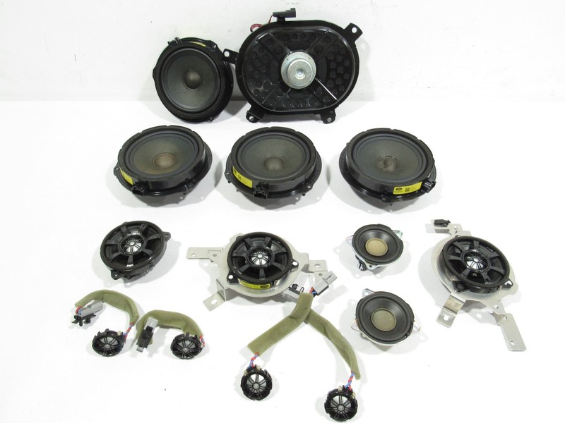15-19 Land Rover Discovery Sport 2018 Audio Sound Speaker Tweeter Subwoofer Set;