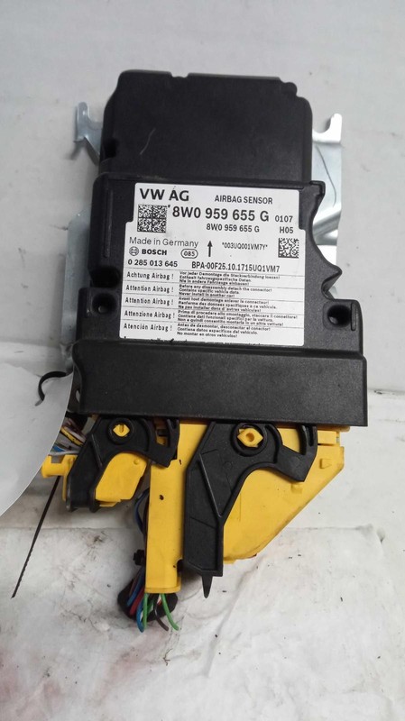 Used Air Bag Module fits: 2018 Audi S5 Air Bag under center console Grade A