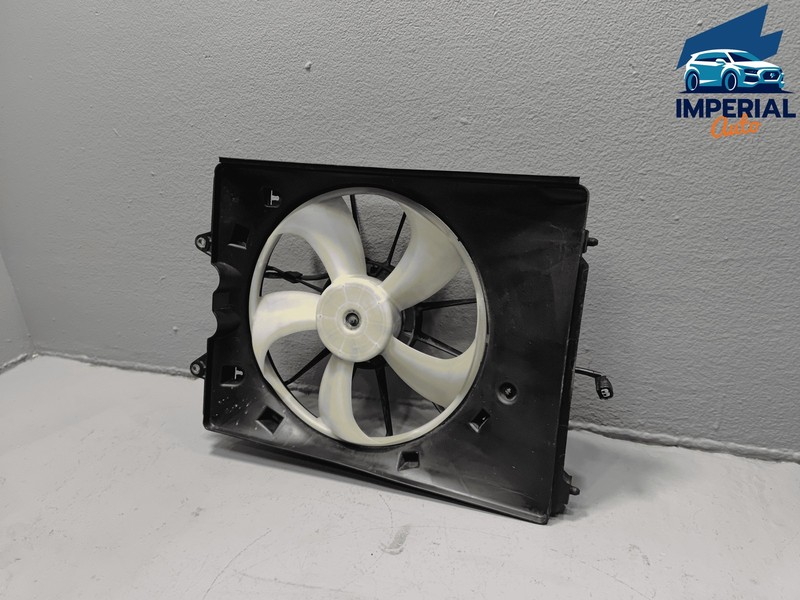 HONDA PILOT RADIATOR DRIVER SIDE COOLING FAN SHROUD & BLADE & MOTOR OEM 2016-22