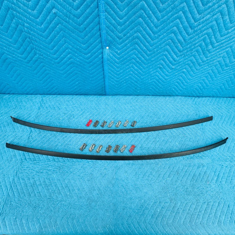 2012–2017 BMW 650i Roof Molding Trim Set Left & Right OEM 722735305 / 722735405