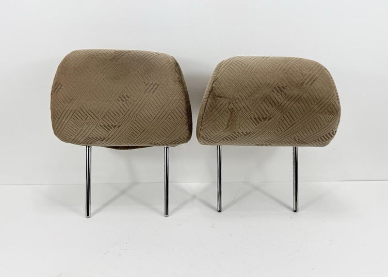 1996-2002 Toyota 4Runner Headrest FRONT Left LH & Right RH Seat Tan Cloth OEM
