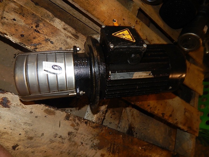 Grundfos 974A 140100 LFA1 06F7 Coolant Pump Induction Motor "6" *FREE SHIPPING*
