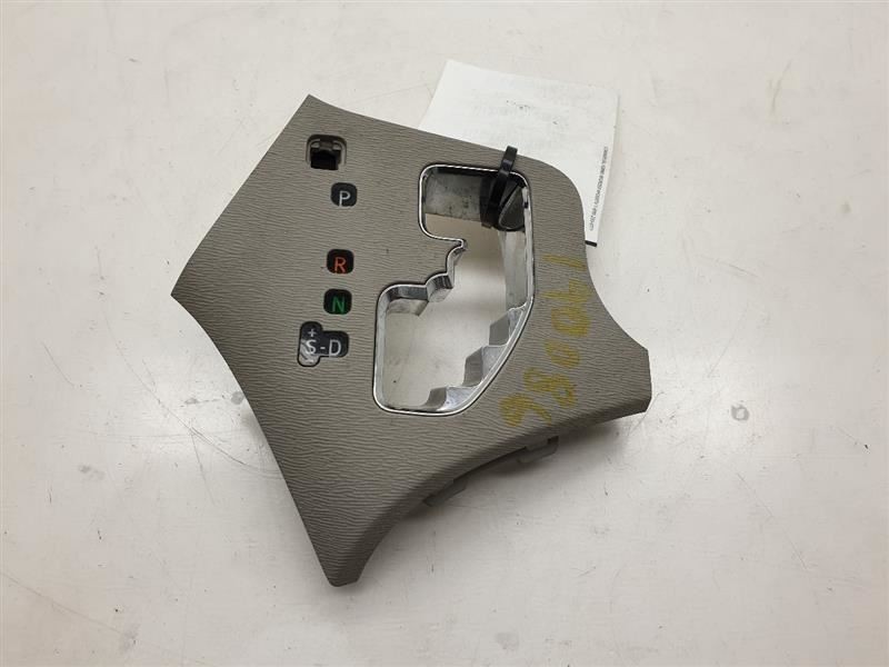 2011 TOYOTA SIENNA SE CENTER MOUNTED SHIFTER BEZEL