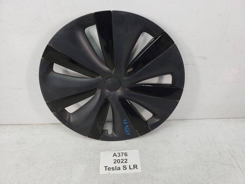 ✅ 21-24 OEM Tesla Model S Front Left 19" Wheel Rim Center Cap Hub Cap Cover *