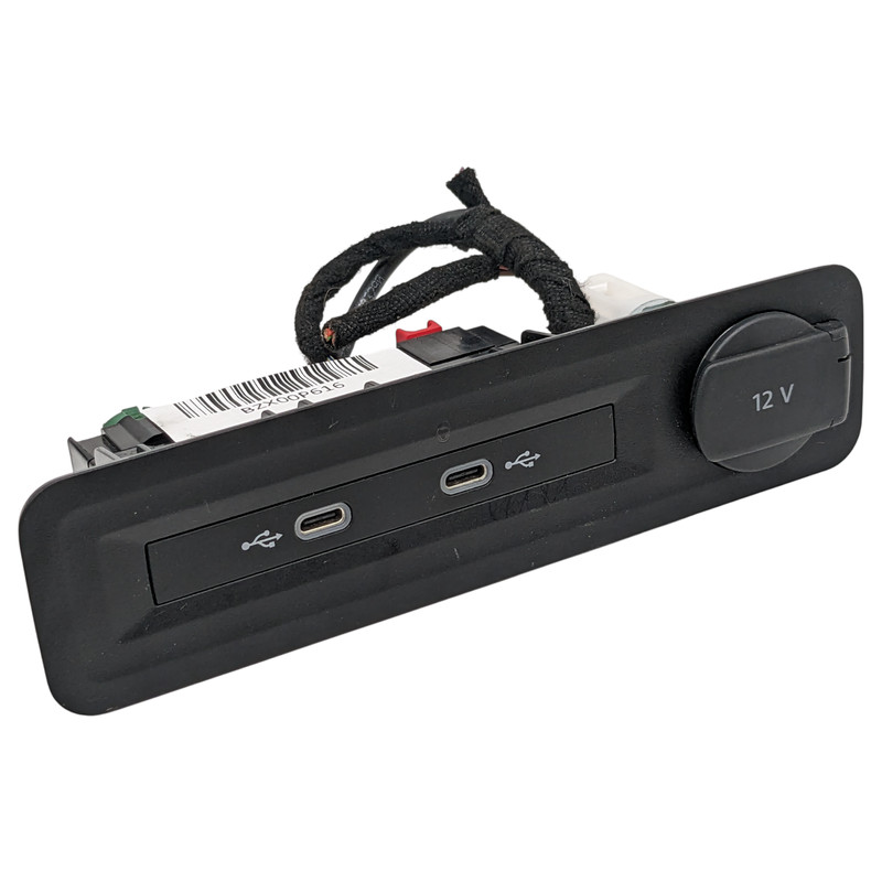 2020-2023 Volkswagen Atlas Cross Sport Console Back Panel USB Charging Port OEM