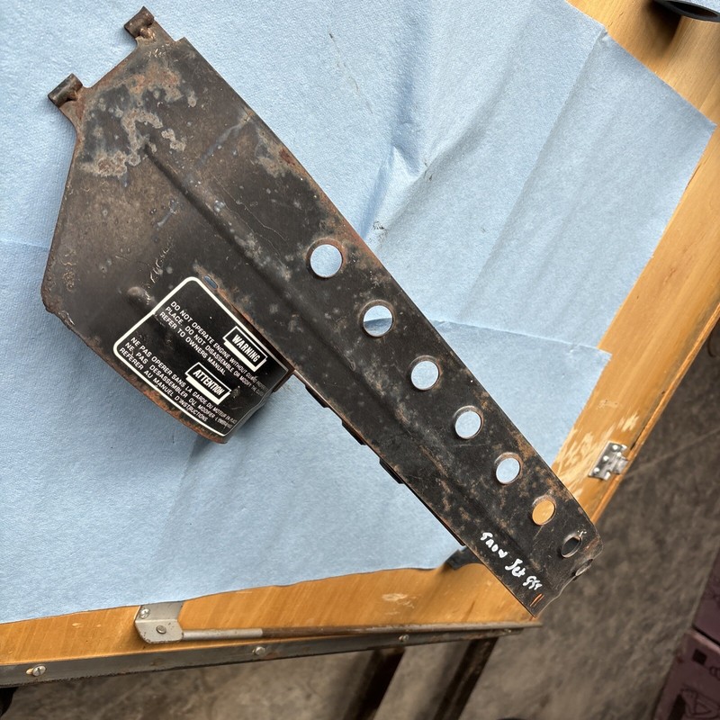 1976 - 1977 Sno-jetSST 440 Vintage Snowmobile Belt And Clutch Guard Good #111