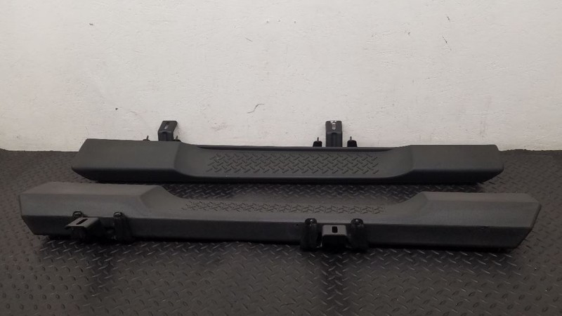 07-18 Jeep Wrangler 2-Door Side Step Running Board Pair OEM 55397416AD