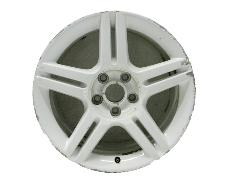 04-08 AUDI B7 A4 RIM WHEEL 5 DOUBLE SPOKE OEM 7.5 17" 8E0601025 111020B 4