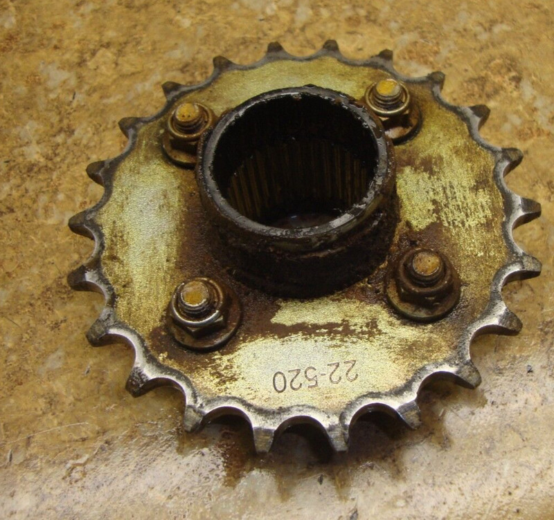 1997 Suzuki ATV LT80 LT 80 Quadsport Quad Sport Rear Back Axle Sprocket Gear 520