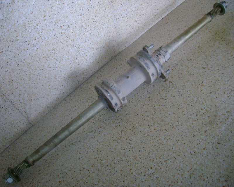 1993 Polaris ATV 350 350L 2x4 W937539 Rear Axle Wheel Carrier Mount Shaft 94 B2