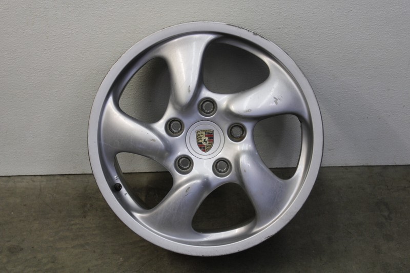 Porsche Boxster S Twist Front Wheel Rim Alloy 17" 17x7" Genuine Oem 1998-2004