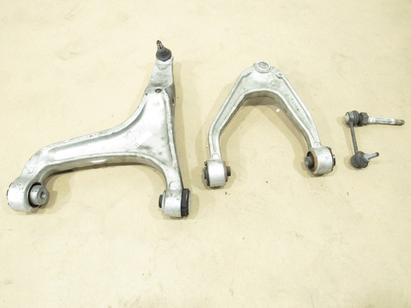 14-19 Maserati Quattroporte 2016 3.8L RWD Front Left Control Arm Set 3 PCS ;:A