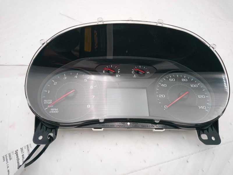 Used Speedometer Gauge fits: 2017 Chevrolet Malibu cluster 1.5L MPH multi-color
