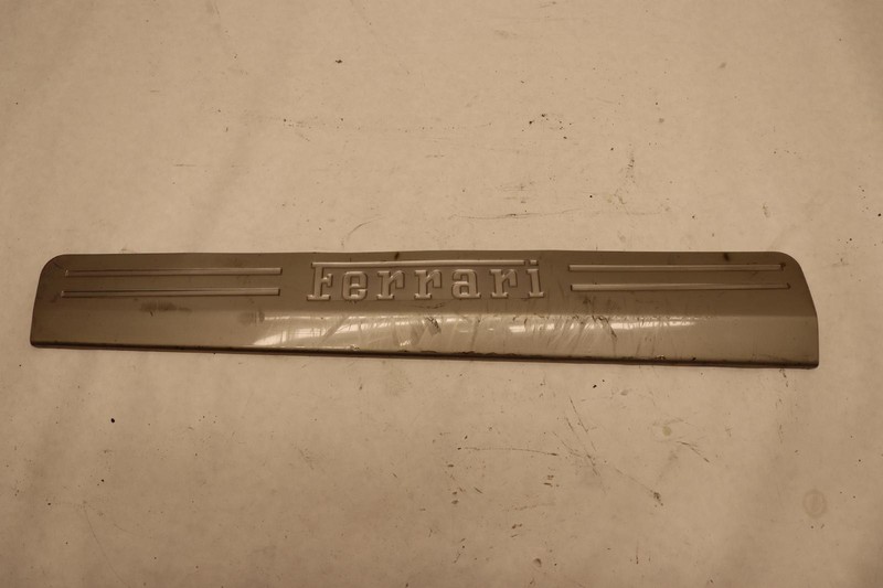 2018 FERRARI 458 FRONT RIGHT PASSENGER SIDE DOOR SILL SCUFF PLATE TRIM OEM