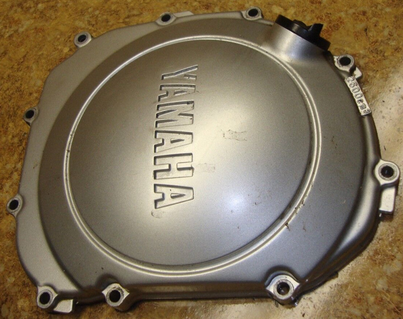 2002 Yamaha YZF600R YZF 600 YZF600 R YZF600R Engine Clutch Cover Panel Right 02
