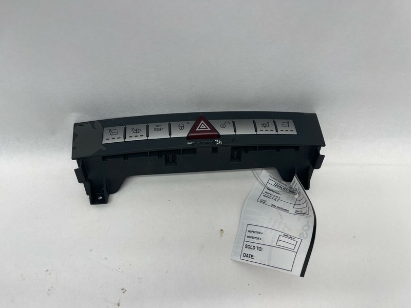 05-11 MERCEDES SLK55 AMG R171 HAZARD LOCK HEATED SEAT CONTROL SWITCH PANEL OEM
