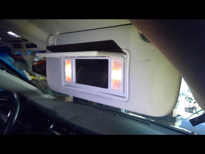 Passenger Right Sun Visor Cloth Fits 13-17 XTS 1629803