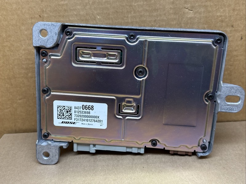 2018-2021 Chevrolet Traverse Bose Audio Radio Stereo Amplifier Amp OEM 84370668