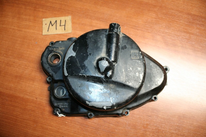 1981 Kawasaki KX 420 Engine Side Cover Right Clutch Cover OEM 81E