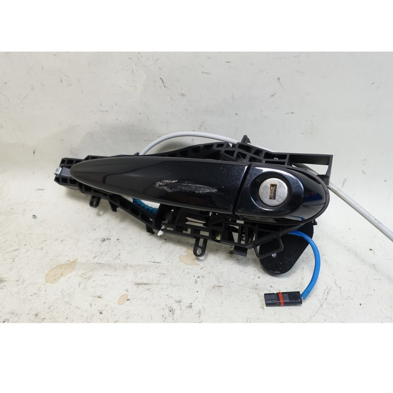 Damaged 14-20 BMW F34 GT F36 4-Series Left Front Door Handle Black Sapphire OEM