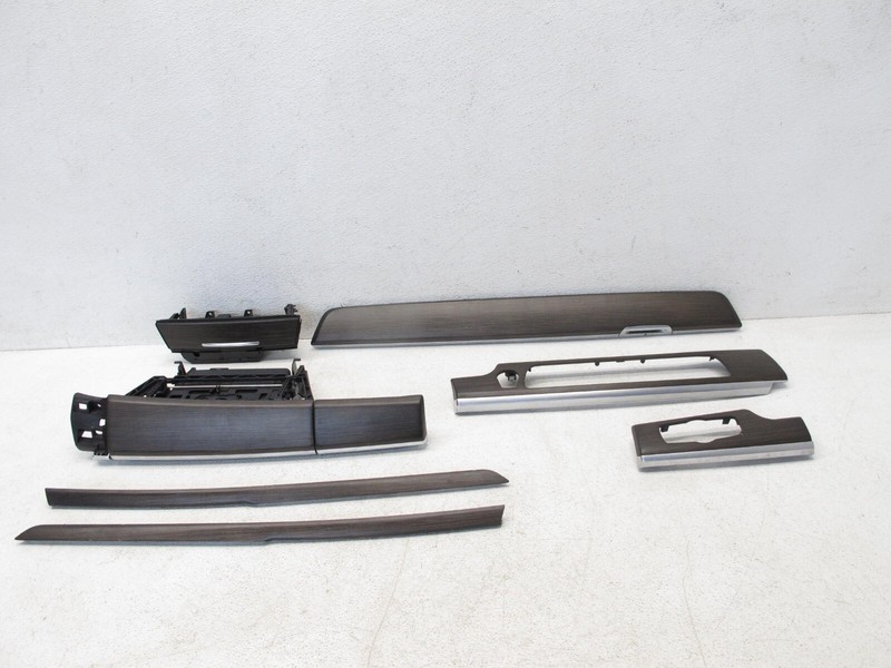 09-15 BMW F02 750Li 740Li DOOR TRIM COVER DASH MOLDING SET OEM 010224B