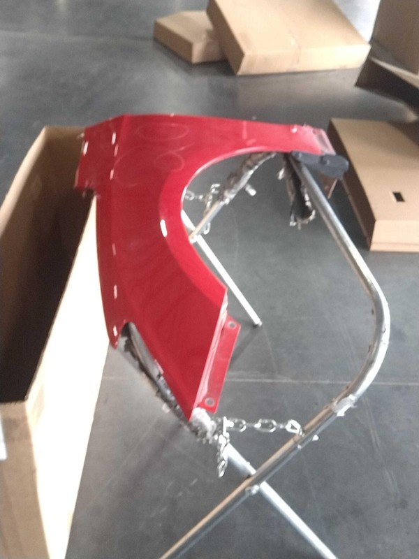 Hyundai Veloster 2019 Left Fender RED 668611 2861
