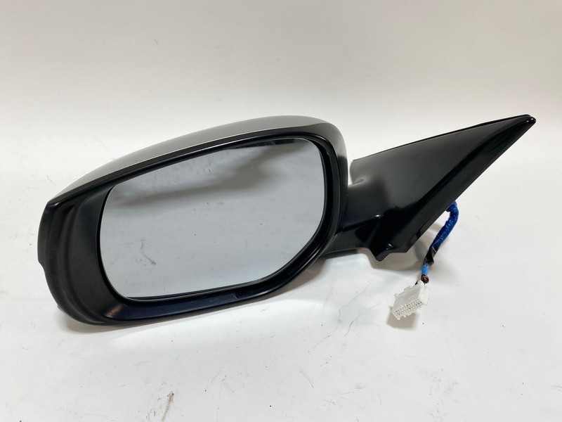 14-21 INFINITI Q50 LEFT LH DRIVER SIDE DOOR REAR VIEW MIRROR SILVER K23 OEM