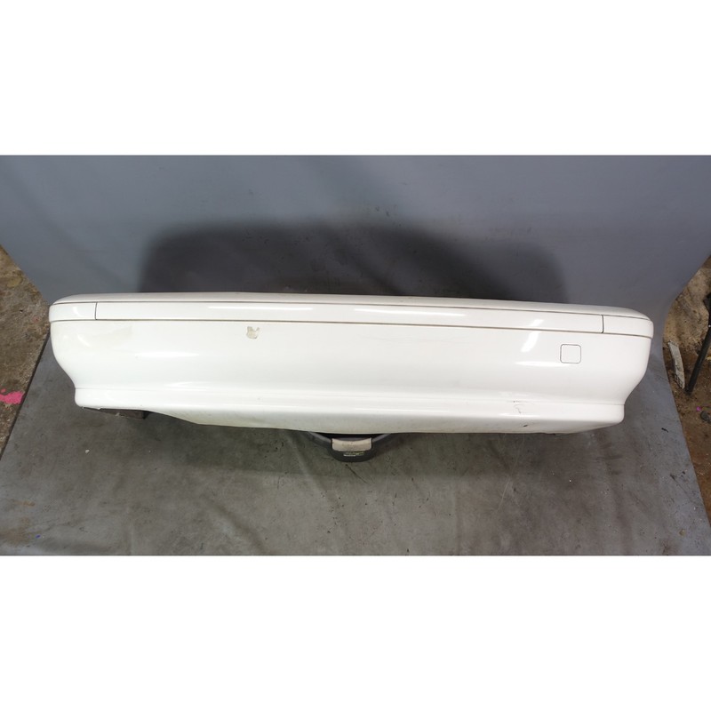1997-2003 BMW E39 5-Series Sedan Factory Rear Bumper Cover w Bar Alpine White OE