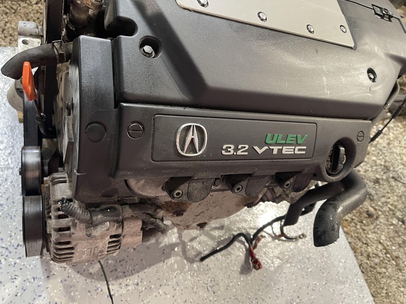 01-03 Acura CL Engine Assembly 130K Tested 3.2l 6 Cylinder Vin 4 6th Digit Base