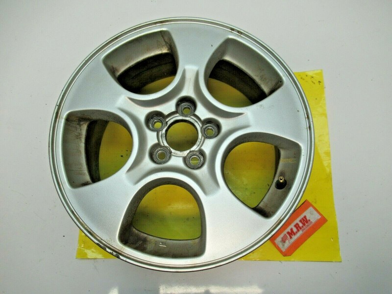 WHEEL 16 X 6.5 ALUMINUM RIM 5 SPOKE 5 LUG SILVER SPARE for 03 04 05 FORESTER