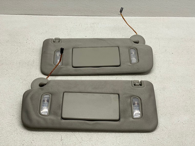 2009-2013 CADILLAC CTS SUN VISOR SET OF 2 LEFT & RIG OEM LOT665