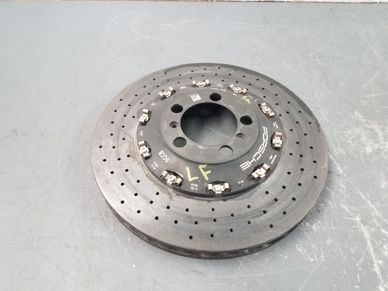 2014 Porsche 911 GT3 991.1 Left Front PCCB Ceramic Brake Rotor - ** #3456 A4