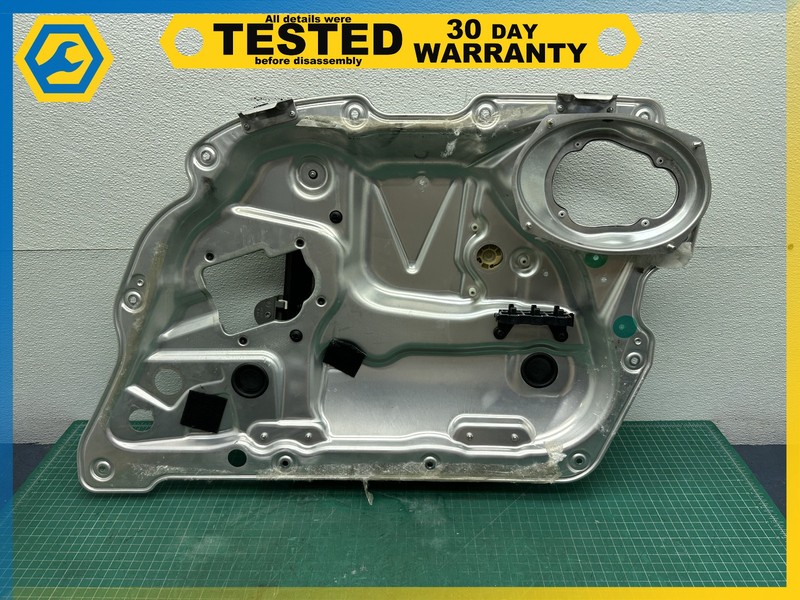 06-12 BENTLEY Flying Spur REAR RIGHT DOOR WINDOW REGULATOR W/ PANEL OEM