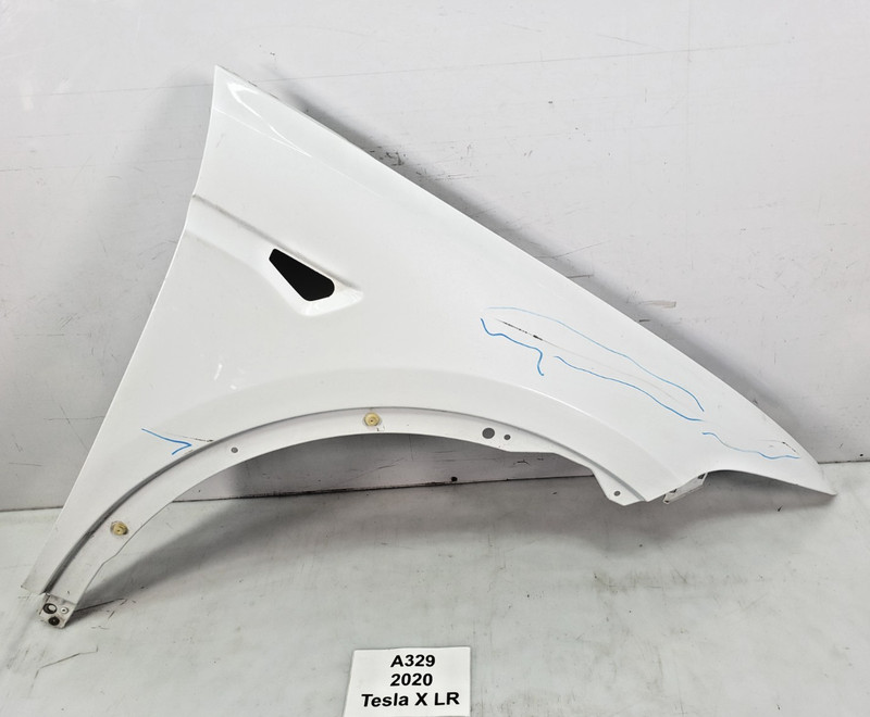 ✅2016-2020 OEM Tesla Model X Front Right Passenger Fender Panel White PPSW NOTE*